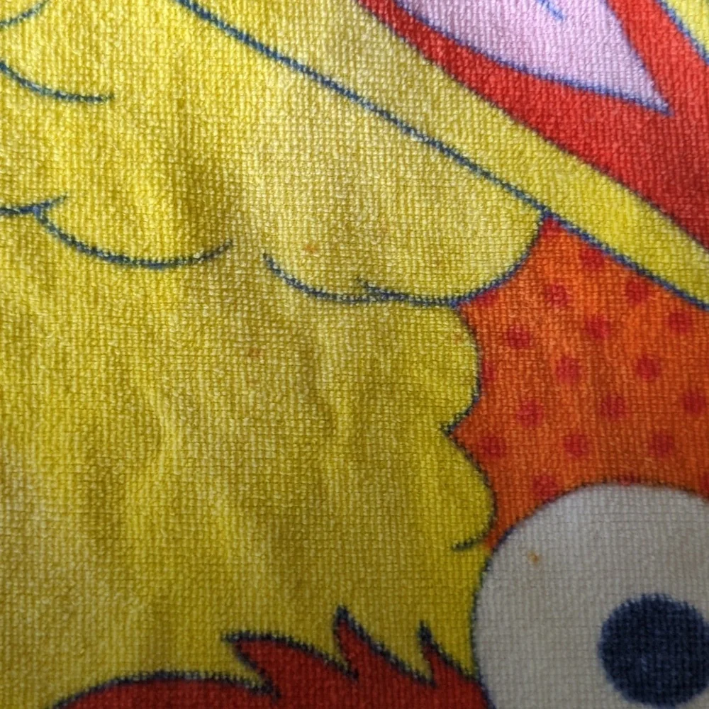 90's Vintage Sesame Street Beach Towel